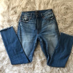Abercrombie and Fitch Simone High Rise Slim Jeans